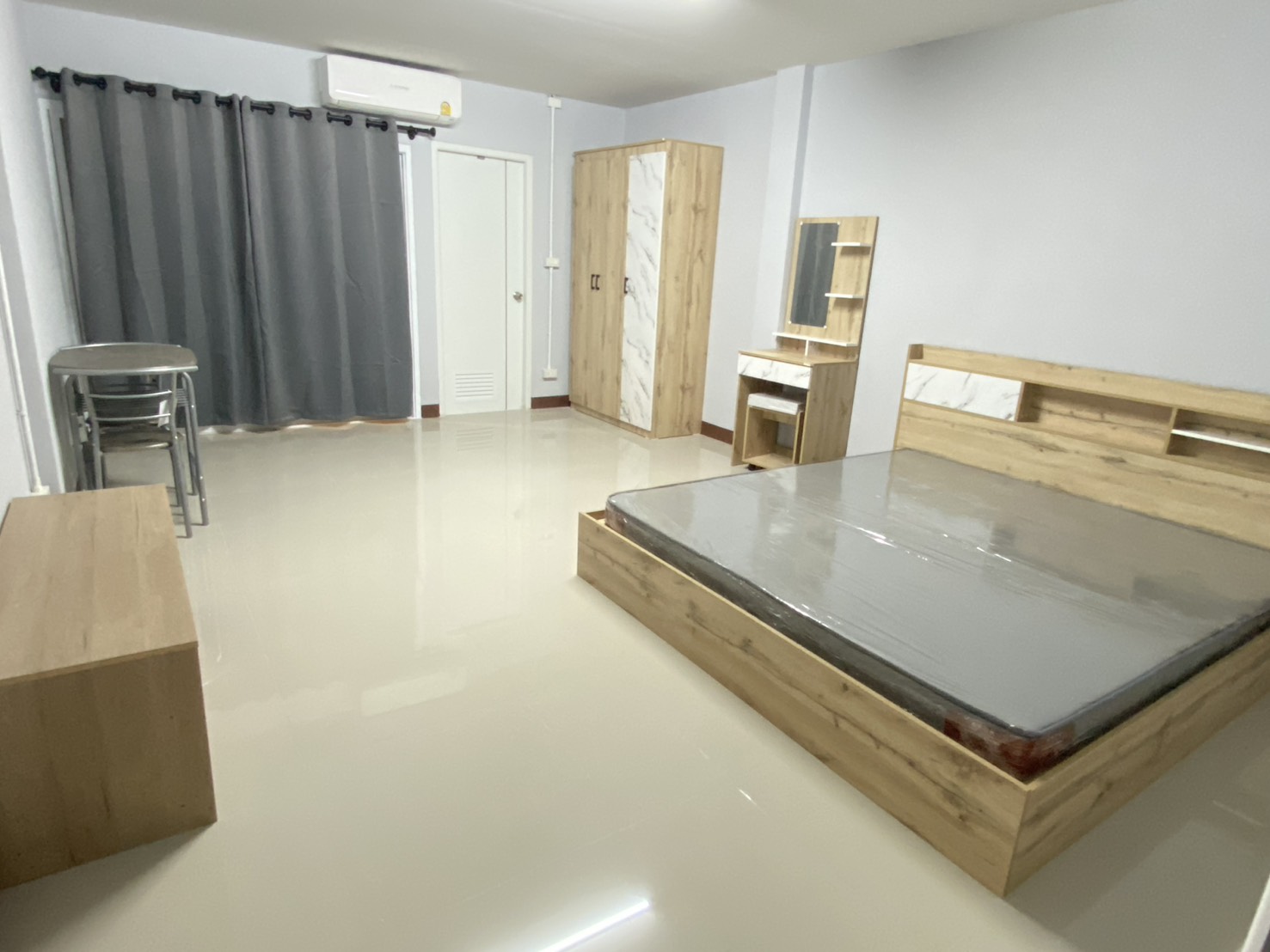 พื้นที่ภายในห้องพักกว้างขวาง